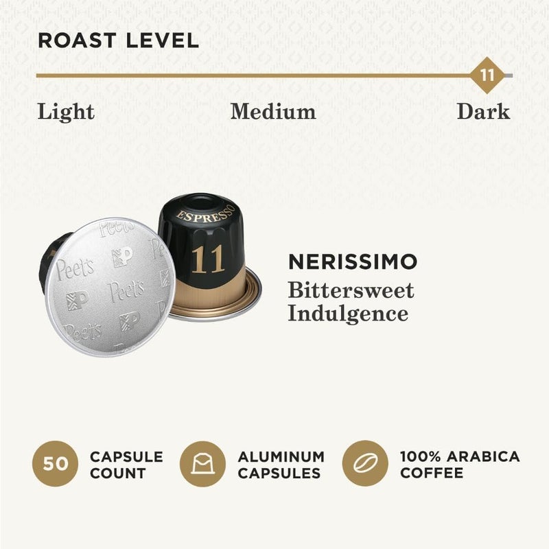 Peet's Coffee Peet's Dark Roast Espresso Pods - Nerissimo - Image 3